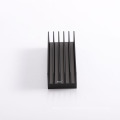 6061 6063 aluminum extrusion anodized black heat sink